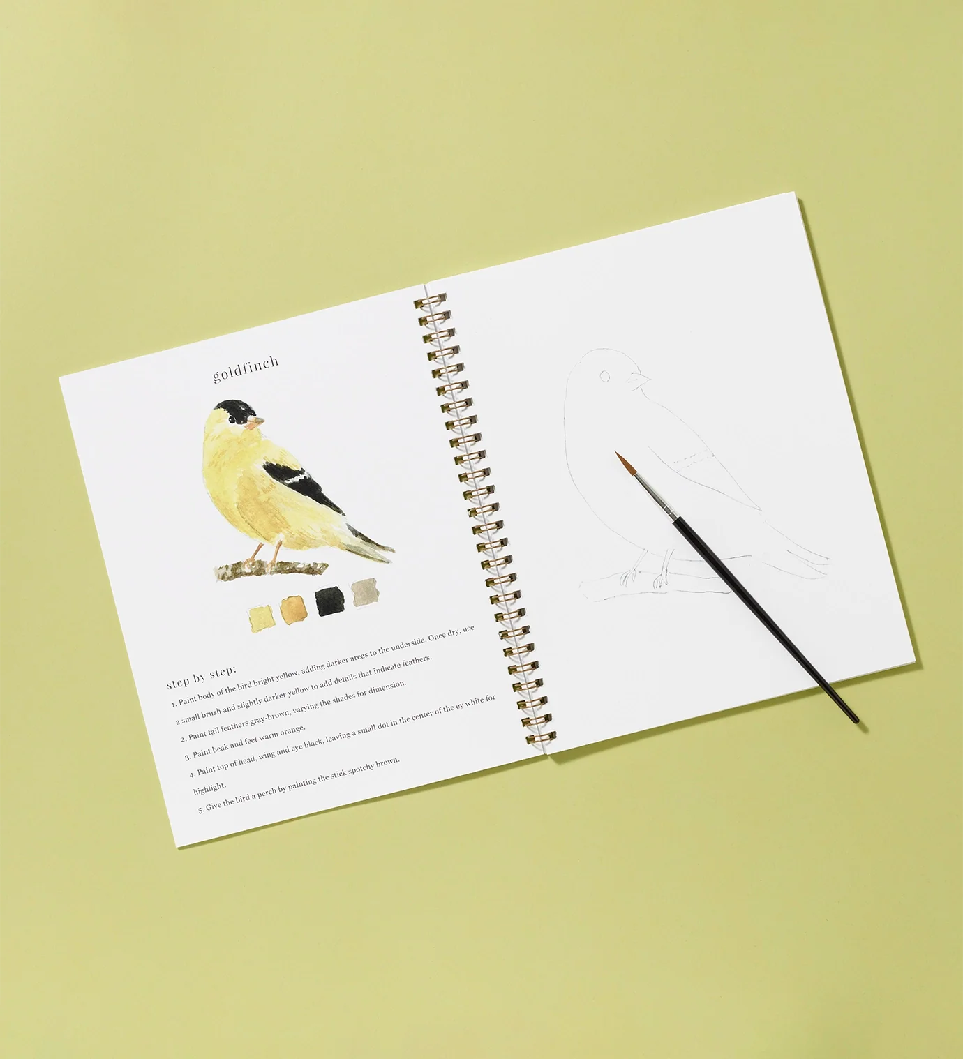 Birds Watercolor Workbook - Image 4