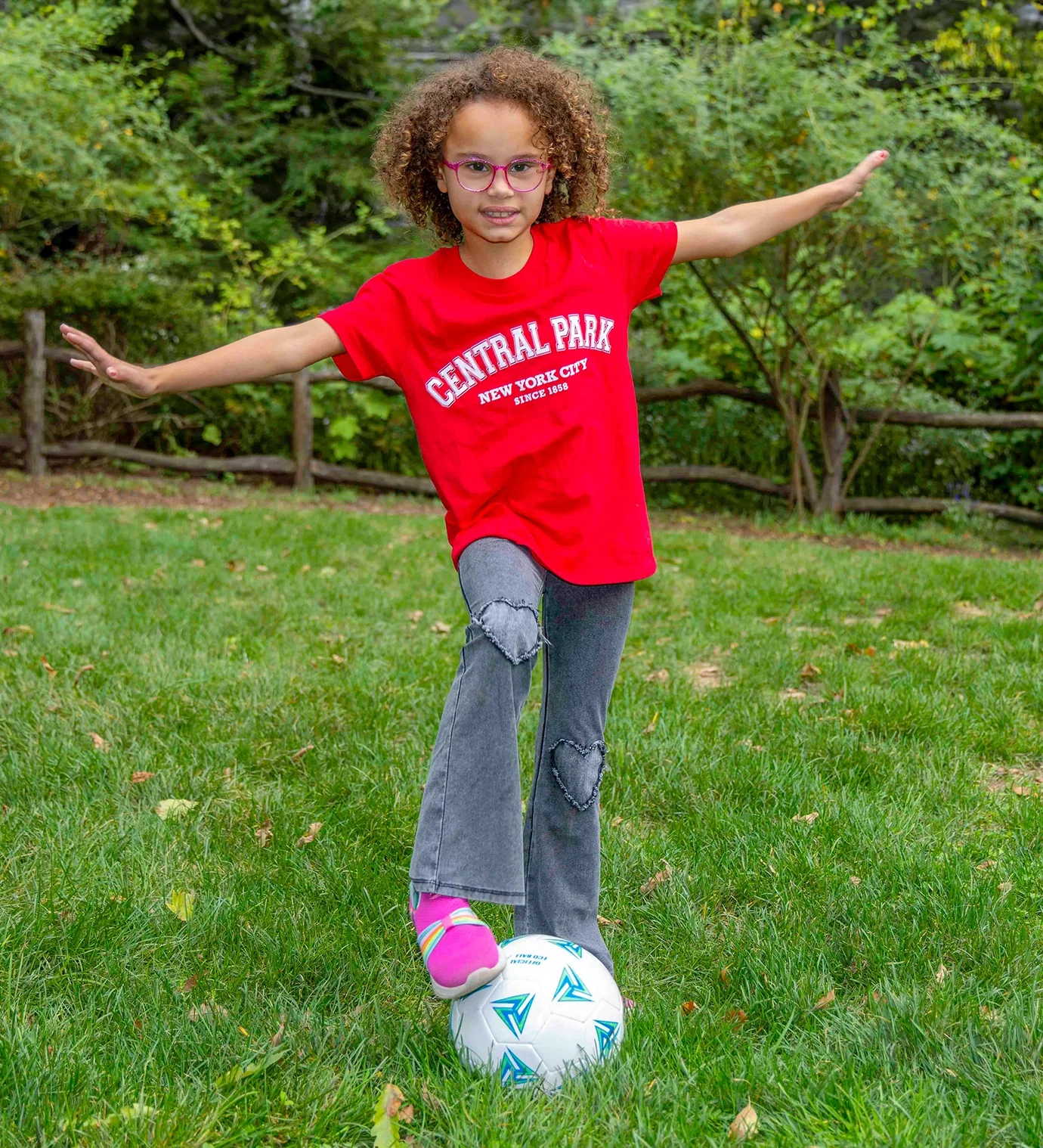 Central Park 1858 Kids T-Shirt - Image 3